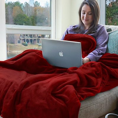 Warmee Smart Heated Throw App Enabled Wifi Alexa Google Assistant