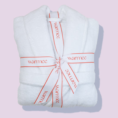 Warmee 100% Cotton Bath Robe Made in Turkey