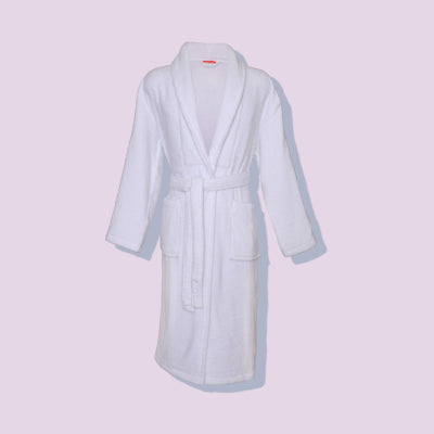 Warmee 100% Cotton Bath Robe Made in Turkey
